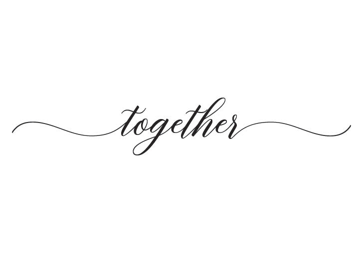 Together Vinyl Wall Decal