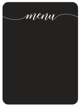 Load image into Gallery viewer, Chalkboard Menu vinyl decal